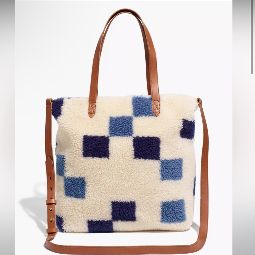 The Medium Transport Tote: (Re)sourced Sherpa Edition